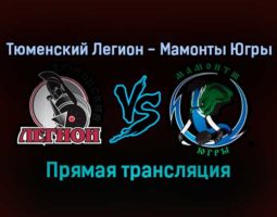 Тюменский Легион — Мамонты Югры прямая трансляция 12 декабря 2021 года