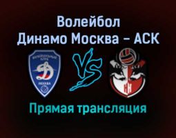 Волейбол Динамо Москва — АСК прямая трансляция 4 декабря 2021 года