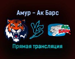 Амур — Ак Барс прямая трансляция 5 января 2022 года