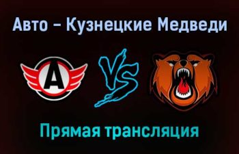 Авто — Кузнецкие Медведи прямая трансляция 13 января 2022 года