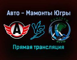 Авто — Мамонты Югры прямая трансляция 23 января 2022