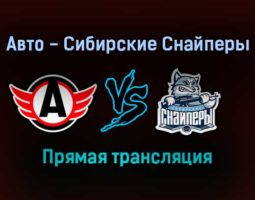Авто — Сибирские Снайперы прямая трансляция 19 января 2022 года