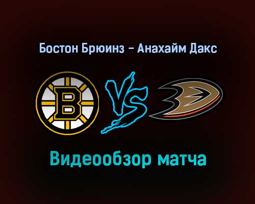 Бостон Брюинз — Анахайм Дакс 25 января 2022 года обзор матча Бостон Брюинз — Анахайм Дакс 25 января 2022 года обзор матча