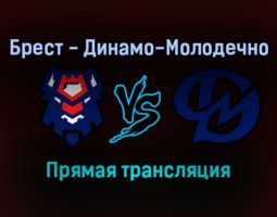 Брест — Динамо-Молодечно прямая трансляция 29 января 2022 года