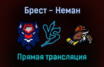 Брест — Неман прямая трансляция 13 января 2022 года