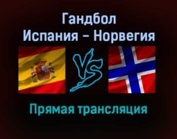 Гандбол Испания — Норвегия прямая трансляция 23 января 2022 года