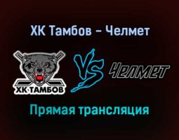 ХК Тамбов — Челмет прямая трансляция 25 января 2022 года
