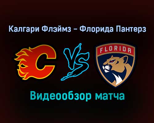 Калгари Флэймз — Флорида Пантерз 19 января 2022 года обзор матча Калгари Флэймз — Флорида Пантерз 19 января 2022 года обзор матча