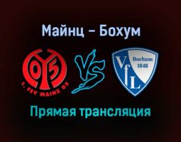 Майнц — Бохум прямая трансляция 15 января 2022 года