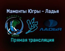 Мамонты Югры — Ладья прямая трансляция 12 января 2022 года