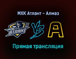 МХК Атлант — Алмаз прямая трансляция 25 января 2022 года