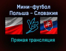 Мини-футбол Польша — Словакия прямая трансляция 25 января 2022 года