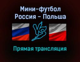 Мини-футбол Россия — Польша прямая трансляция 29 января 2022 года