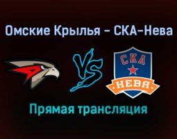 Омские Крылья — СКА-Нева прямая трансляция 21 января 2022 года