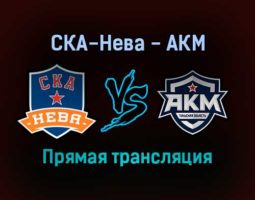 СКА-Нева — АКМ прямая трансляция 27 января 2022 года