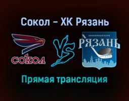 Сокол — ХК Рязань прямая трансляция 20 января 2022 года