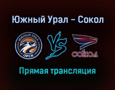 Южный Урал — Сокол прямая трансляция 11 января 2022 года
