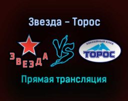 Звезда — Торос прямая трансляция 16 января 2022 года