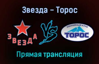 Звезда — Торос прямая трансляция 16 января 2022 года
