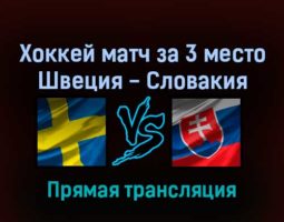 Хоккей Швеция — Словакия 19 февраля 2022 года прямая трансляция