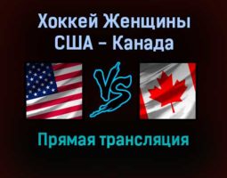 Хоккей Женщины США — Канада 8 февраля 2022 года прямая трансляция