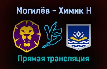Могилёв — Химик Н прямая трансляция 3 февраля 2022 года