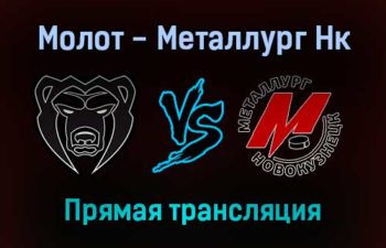 Молот — Металлург Нк прямая трансляция 2 февраля 2022 года