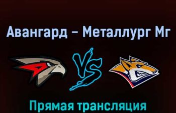 Авангард — Металлург Мг 28 марта 2022 года прямая трансляция