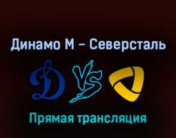 Динамо М — Северсталь 14 марта 2022 года прямая трансляция