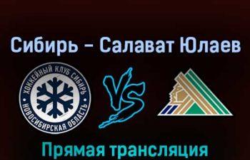 Сибирь — Салават Юлаев 8 марта 2022 года прямая трансляция
