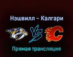 Нэшвилл Предаторз — Калгари Флэймз 20 апреля 2022 года прямая трансляция
