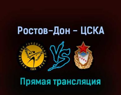 Гандбол Ростов-Дон — ЦСКА 23 мая 2022 года прямая трансляция