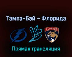 Тампа-Бэй Лайтнинг — Флорида Пантерз 22 мая 2022 года прямая трансляция