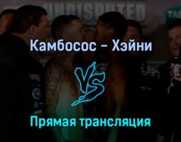 Джордж Камбосос — Девин Хэйни 5 июня 2022 года прямая трансляция
