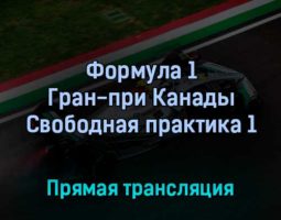 Формула 1 Гран-при Канады Свободная практика 1 17 июня 2022 года прямая трансляция