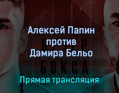 Алексей Папин против Дамира Бельо 29 октября 2022 года прямая трансляция