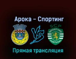 Арока — Спортинг 29 октября 2022 года прямая трансляция