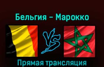 Бельгия — Марокко 27 ноября 2022 года прямая трансляция