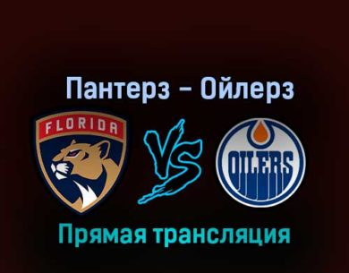 Флорида Пантерз — Эдмонтон Ойлерз 13 ноября 2022 года прямая трансляция