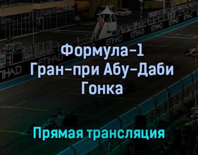 Формула-1 Гран-при Абу-Даби Гонка 20 ноября 2022 года прямая трансляция
