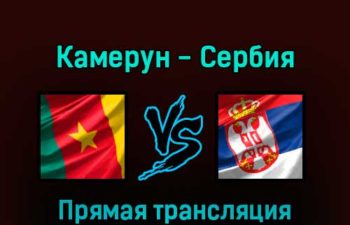 Камерун — Сербия 28 ноября 2022 года прямая трансляция