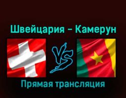 Швейцария — Камерун 24 ноября 2022 года прямая трансляция