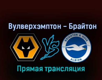 Вулверхэмптон — Брайтон 5 ноября 2022 года прямая трансляция