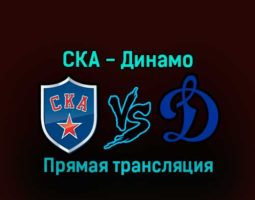 СКА — Динамо 13 января 2023 года прямая трансляция