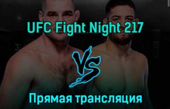 UFC Fight Night 217 15 января 2023 года прямая трансляция
