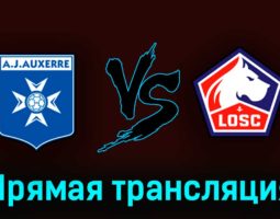 Осер — Лилль 22 апреля 2023 года прямая трансляция