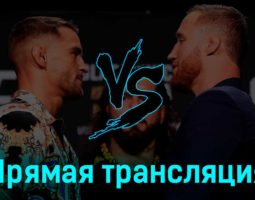 UFC 291 все бои 30 июля 2023 года прямая трансляция