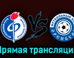 Факел — Оренбург 29 августа 2023 года прямая трансляция