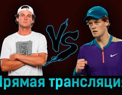 Томми Пол — Янник Синнер 13 августа 2023 года прямая трансляция