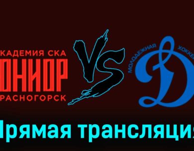 Академия СКА-Юниор — МХК Динамо М 25 ноября 2023 года прямая трансляция